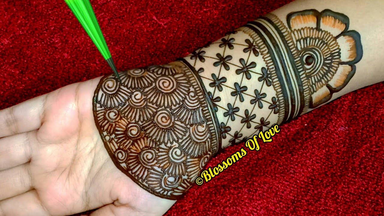 Wedding mehndi design 2020|Full hand mehendi design|easy mehndi design for wedding