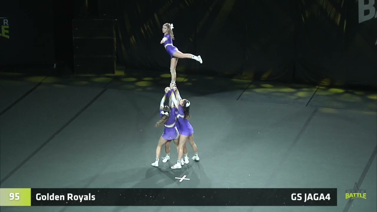 095   Group Stunt Junior All Girl Advanced   ECB TŠK F  R  E  S  H  ZVOLEN Golden Royals