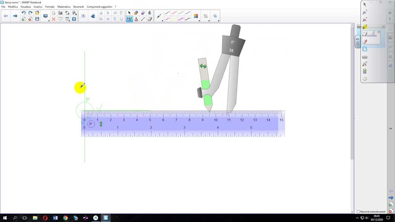 Raccordo rette parallele
