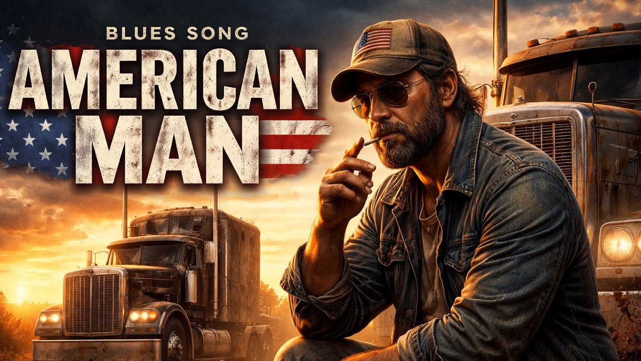 American Man – Gritty Trucker Blues | Highway Life Song (Official Music Video)