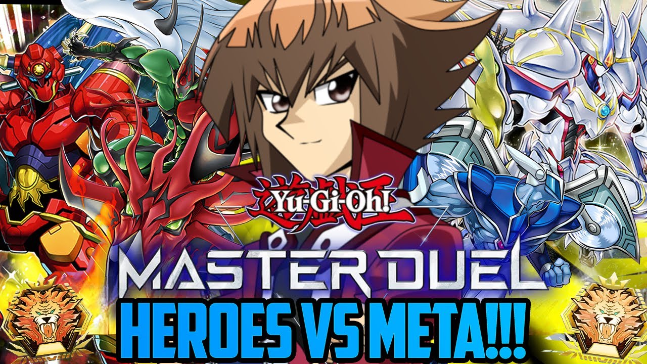 HERO MASTER RANK TRIUMPH - HEROES REIGN SUPREME AGAINST META [Yu-Gi-Oh Master Duel]