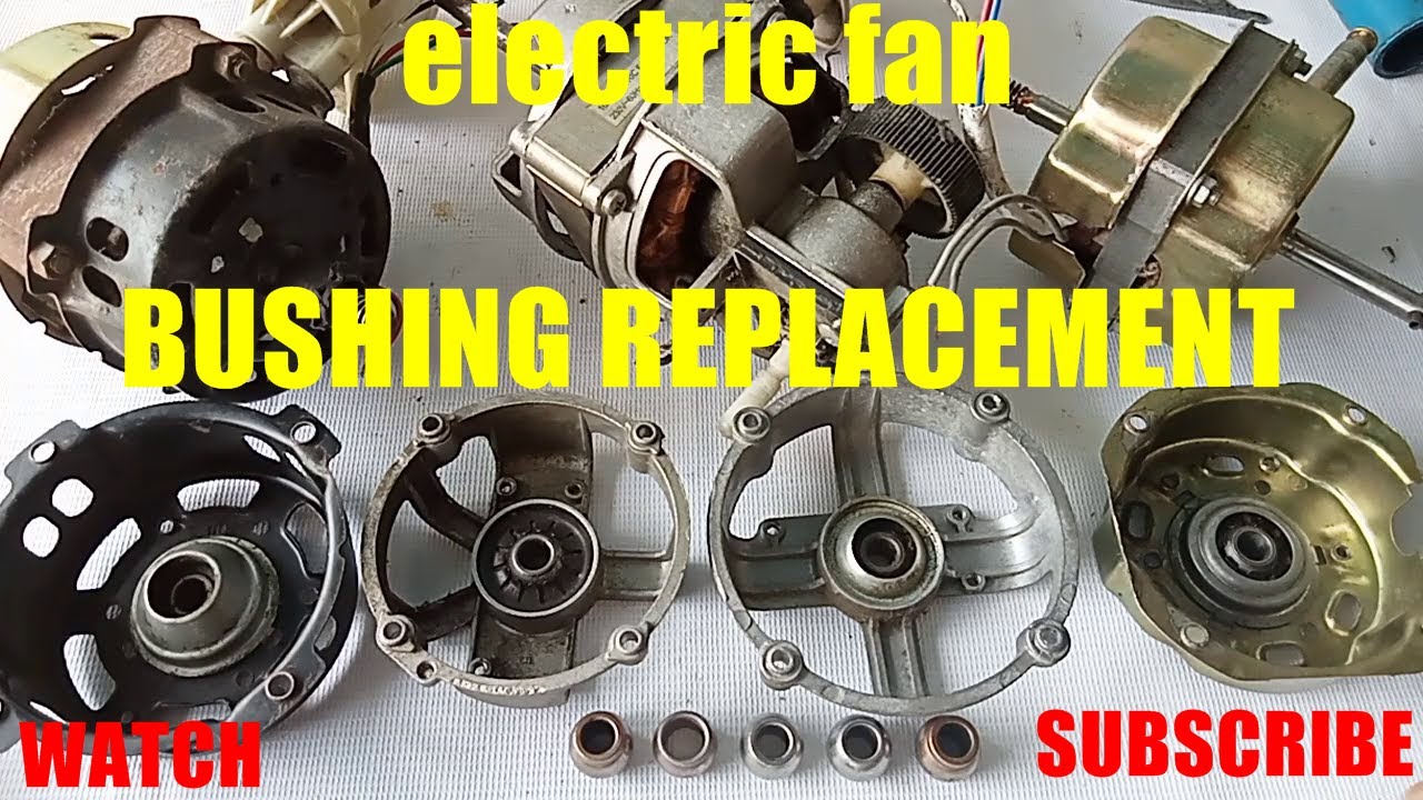 Electric fan bushing replacement. Mabilis na teknik sa pagpapalit. #JessRepairTV Trending.