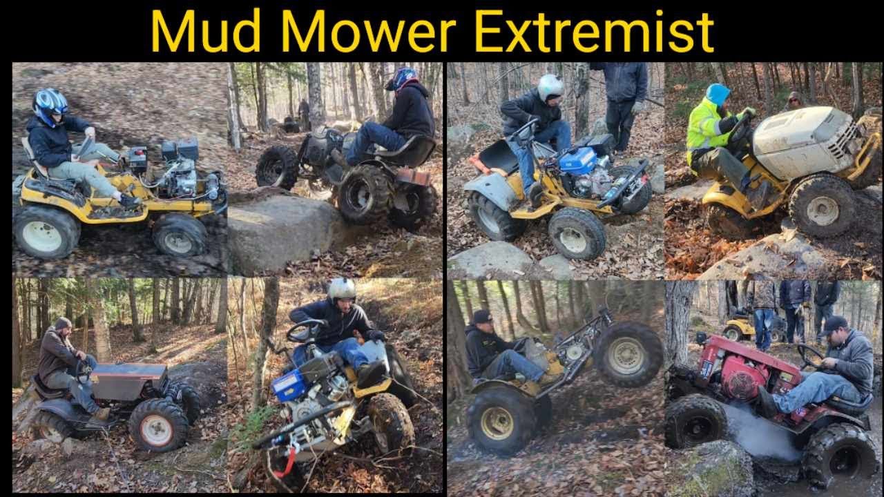 Mud Mower Megas Going Rock Bouncing