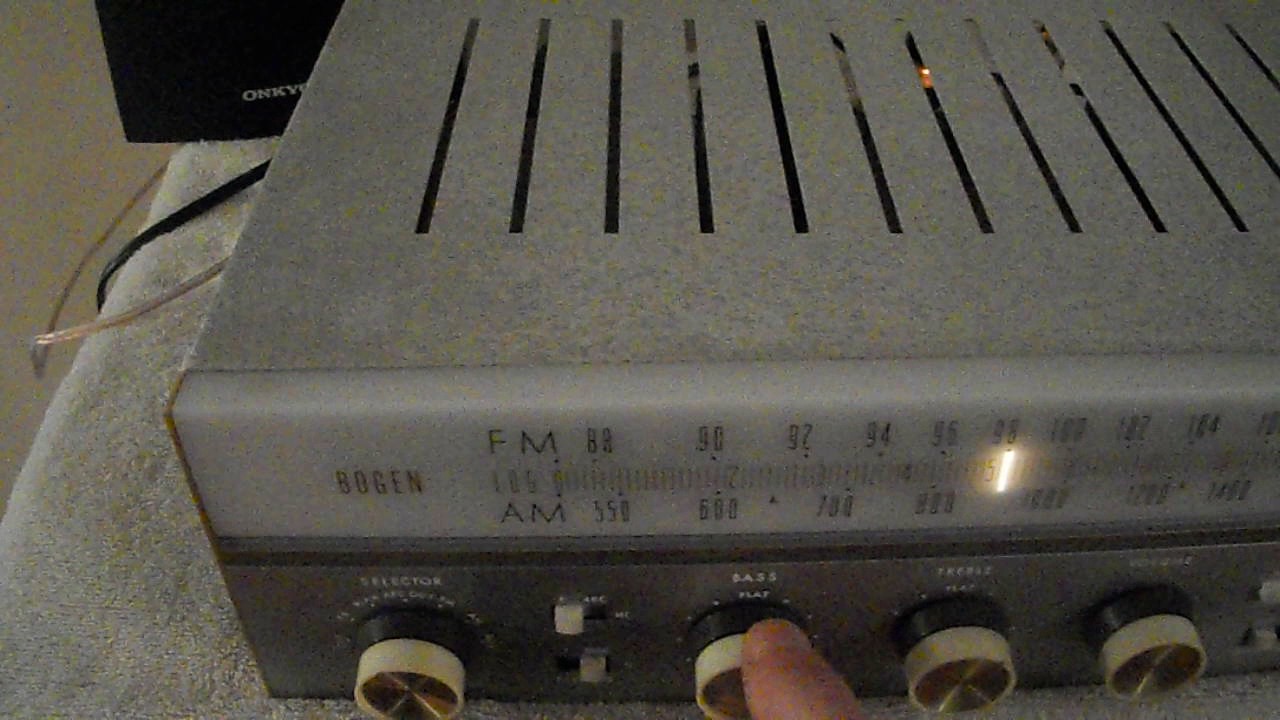 Bogen amp test