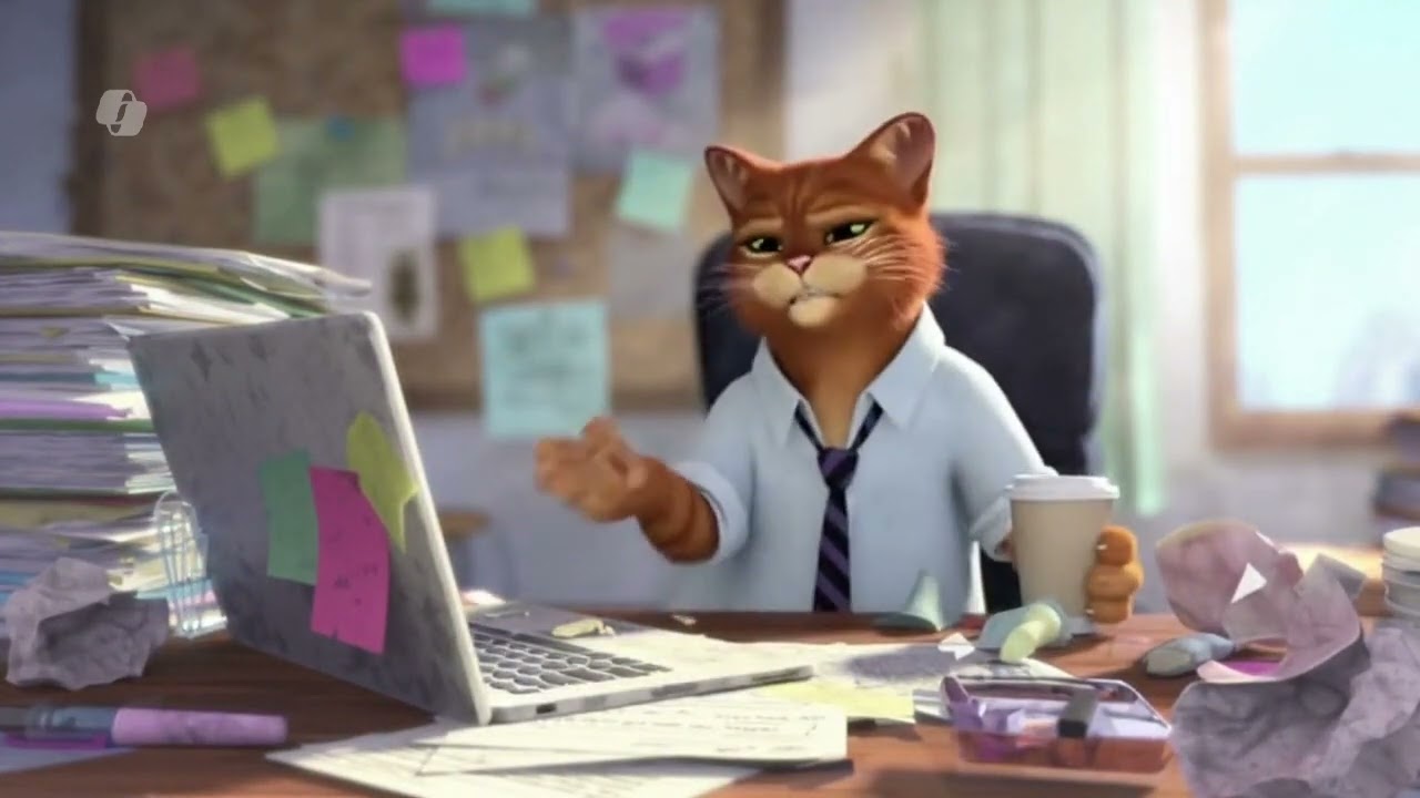 Funny cat / pisica haioasa