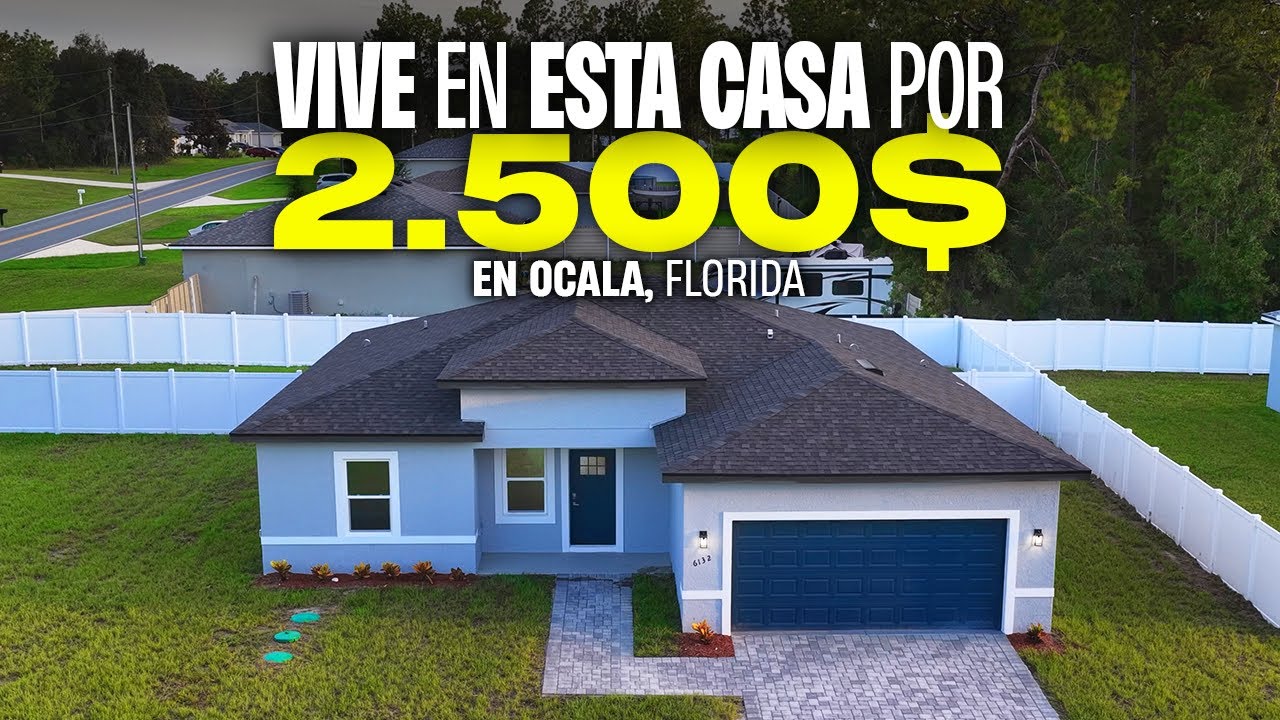 ¡Inversión Inigualable! 4 BEDS - 3 BATHS  | Gran Jardín en un Lote de 0.33 Acres | Ocala, FL🌟