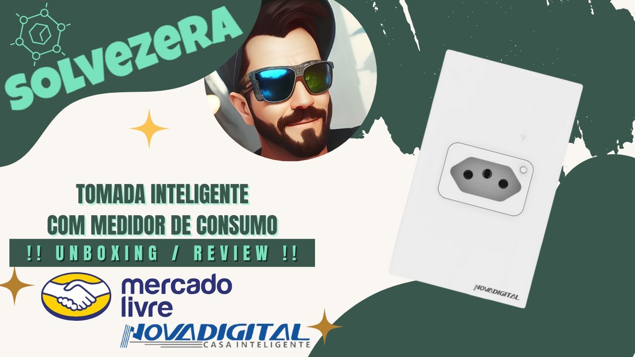 Tomada Inteligente Nova Digital com Medidor de Consumo | Unboxing e Primeiros Testes