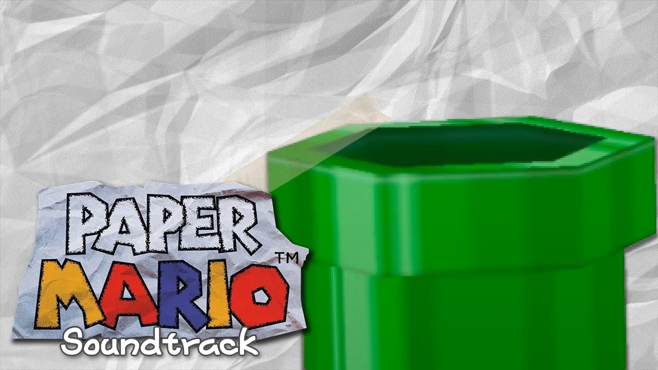 Toad Town (Sewer Entrance) - Paper Mario (N64) Soundtrack