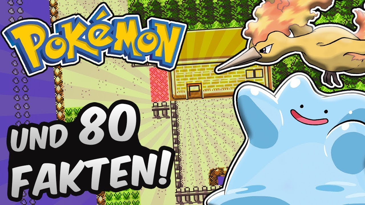 80 Fakten über Pokemon!