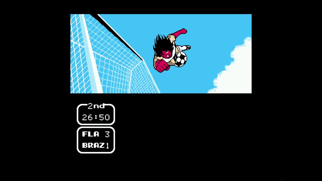 Captain tsubasa 2 nes Flamengo vs Brazil