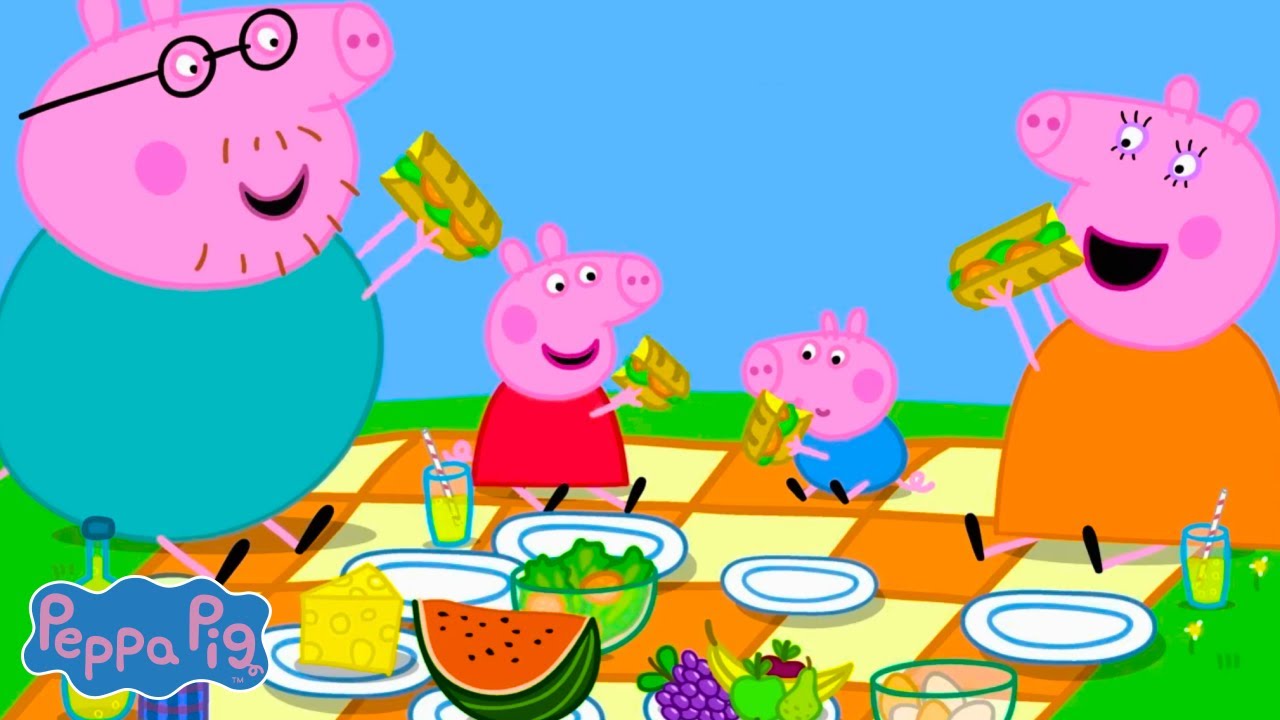 🌞 Peppa malac napsütéses piknikje és még több epizód! | Peppa Malac | Rajzfilmek gyerekeknek
