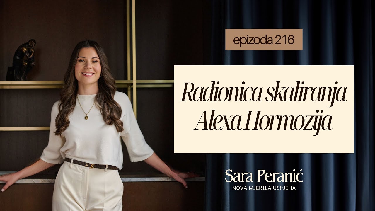 Osvrt na radionicu skaliranja kod Alexa Hormozija