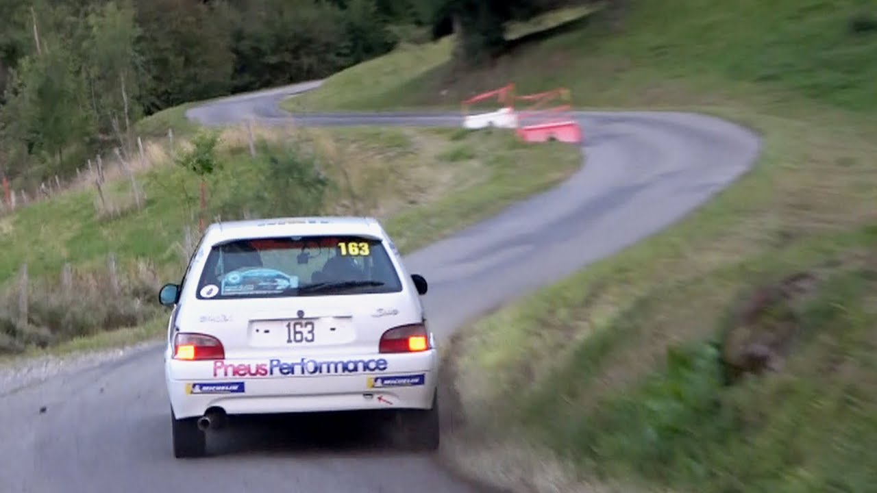 Rallye du Mont Blanc 2020 - Citroën Saxo VTS N°163 - Léo PETITJEAN et Marine MAGNIN