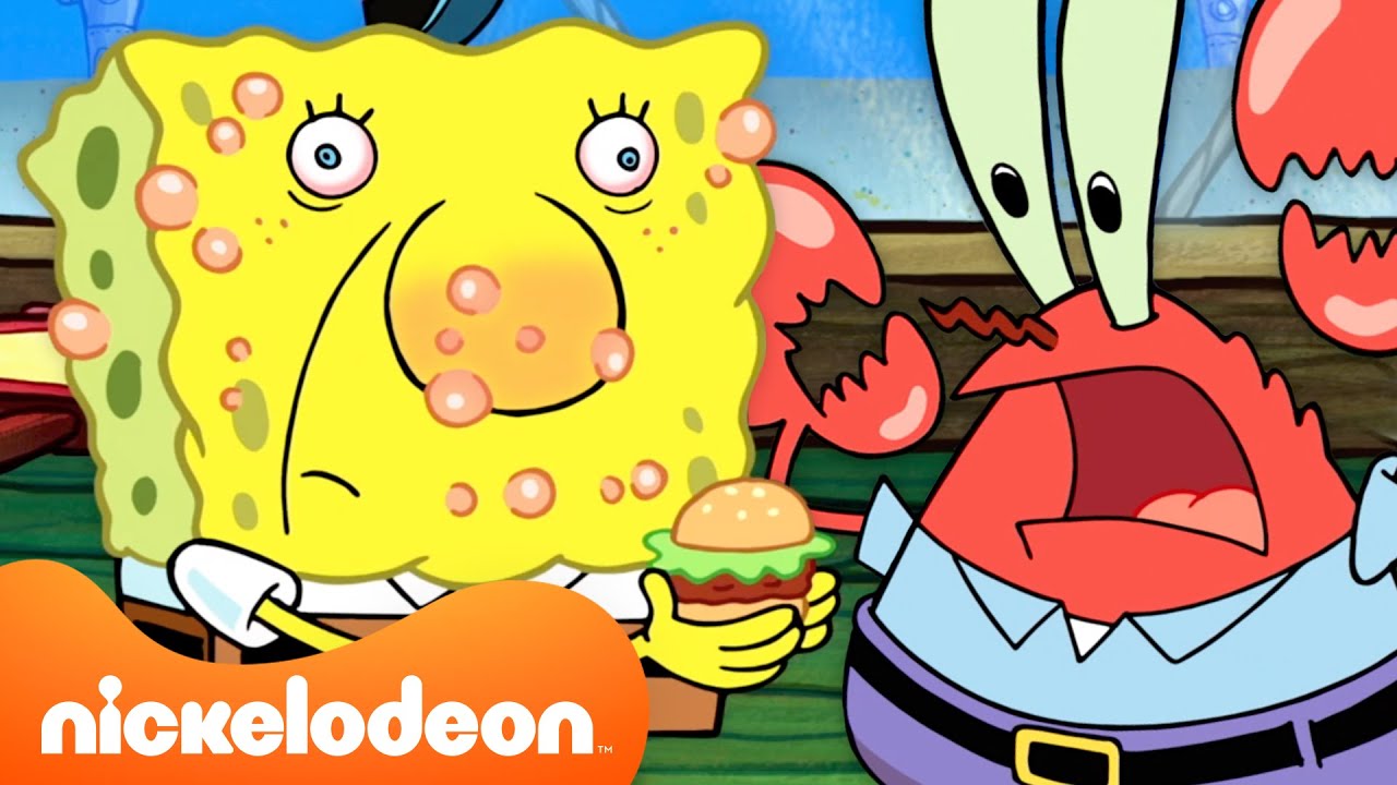 Is SpongeBob Allergic To Krabby Patties?! 😱 