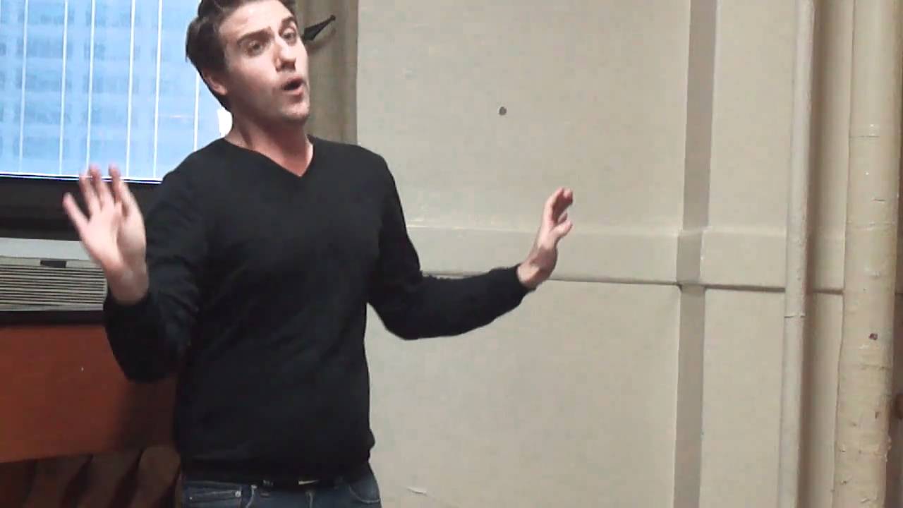 Dave Anthony Vogel singing 