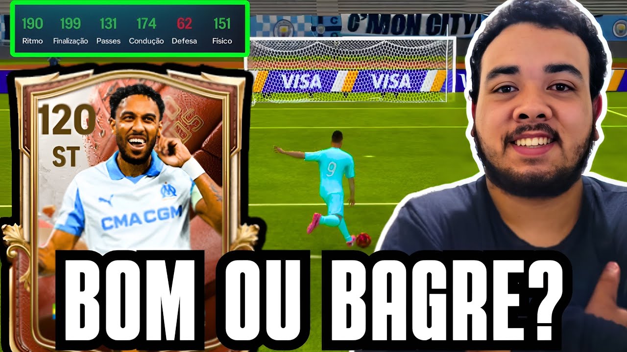 CARTINHA BUGADA??REVIEW E GAMEPLAY AUBAMEYANG 115🔥🔥