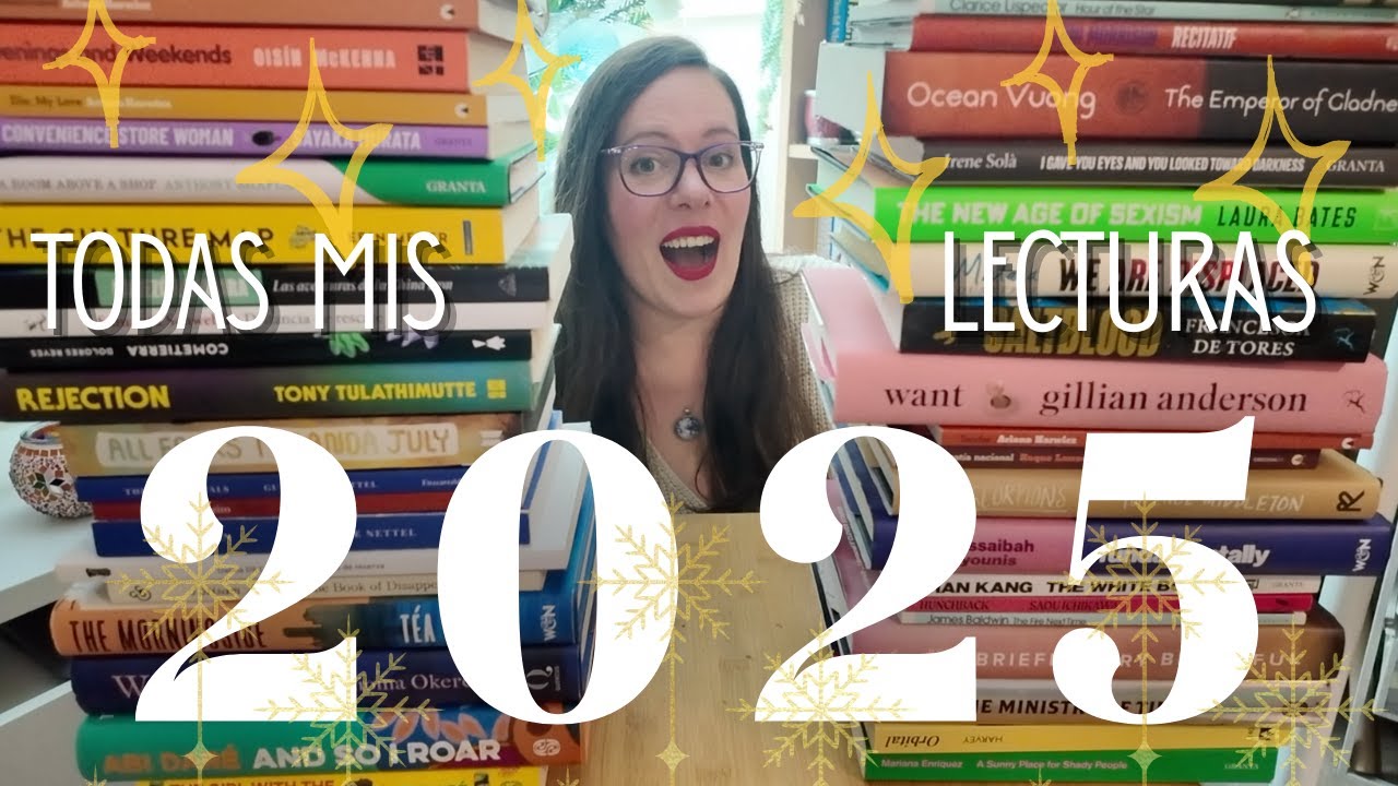 Todo lo que leí en 2025 📖📚 | Wrap up de lecturas