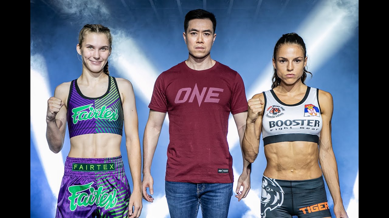 สมิลลา ซันเดลล์ Smilla Sundell พบ มิลานา เบียโลกลิซ Milana Bjelogrlic ก่อนบู๊ ONE ลุมพินี 26 พ.ค.66