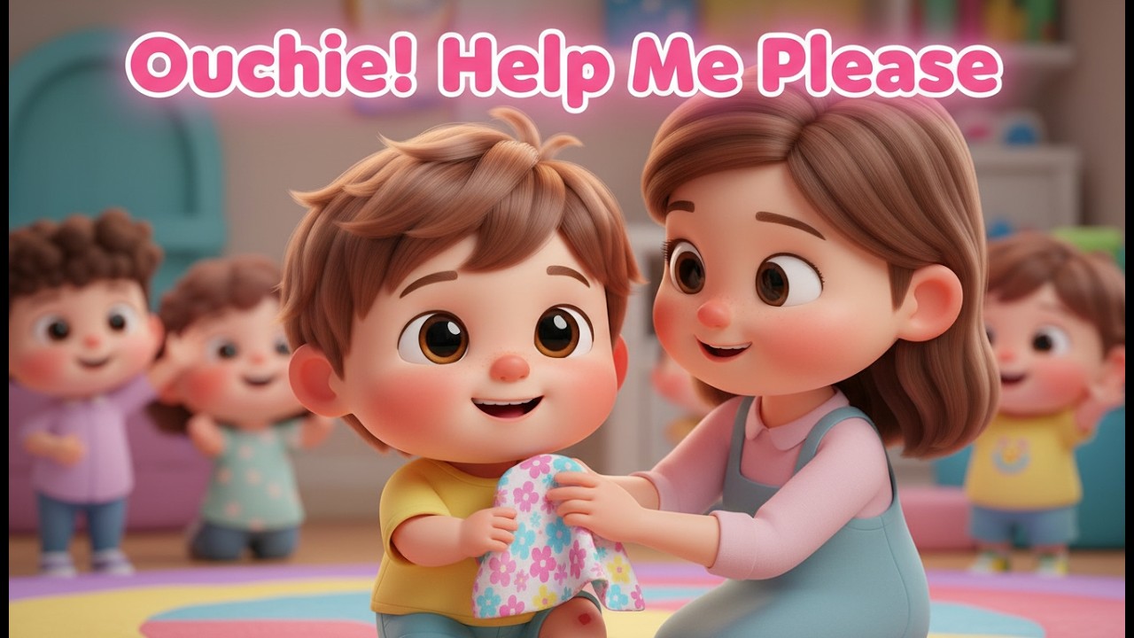 Ouchie! Help Me Please – Nursery Rhyme, Toddler Learning, Safety Awareness, and Emotional Play
