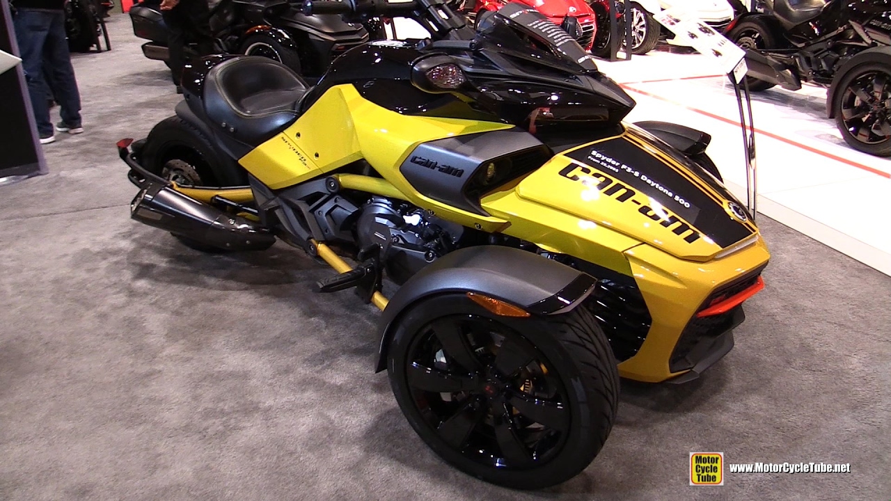 2017 Can Am Spyder F3 S Daytona 500 - Walkaround - 2017 Toronto Motorcycle Show