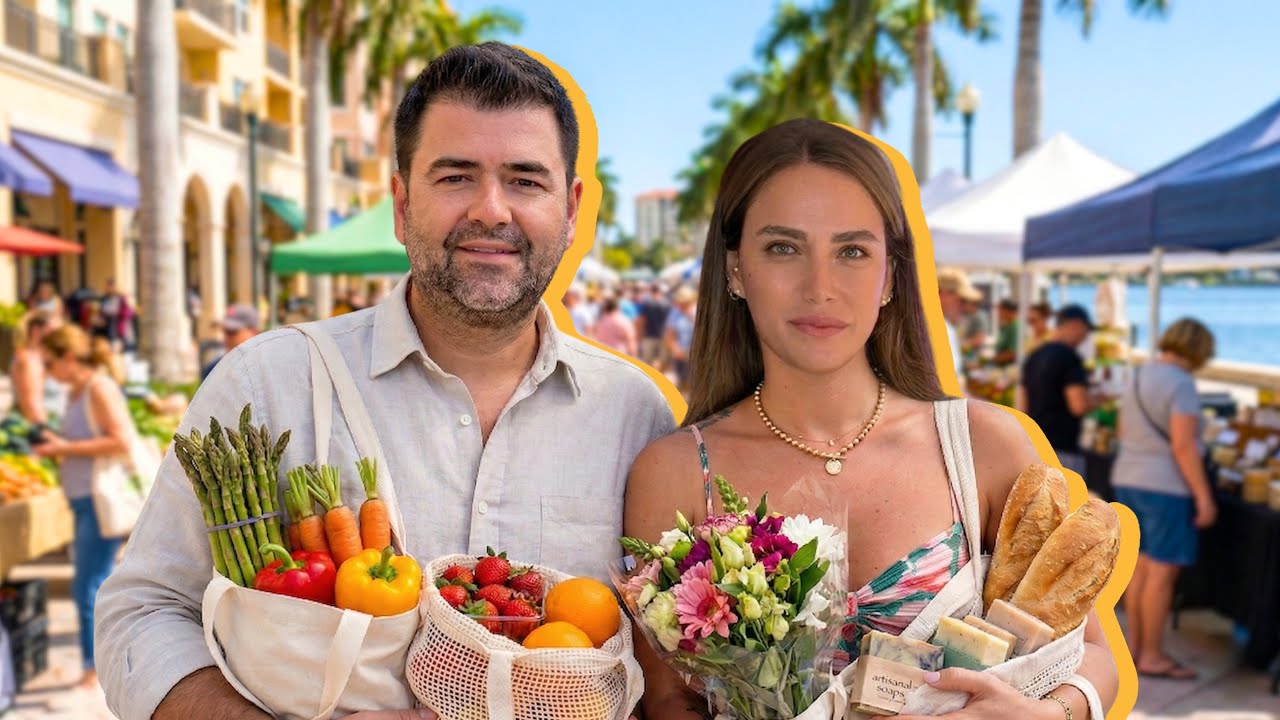Amerika'nın En &Uuml;nl&uuml; Şehir Pazarını Gezdik! | West Palm Beach Şehir Pazarı