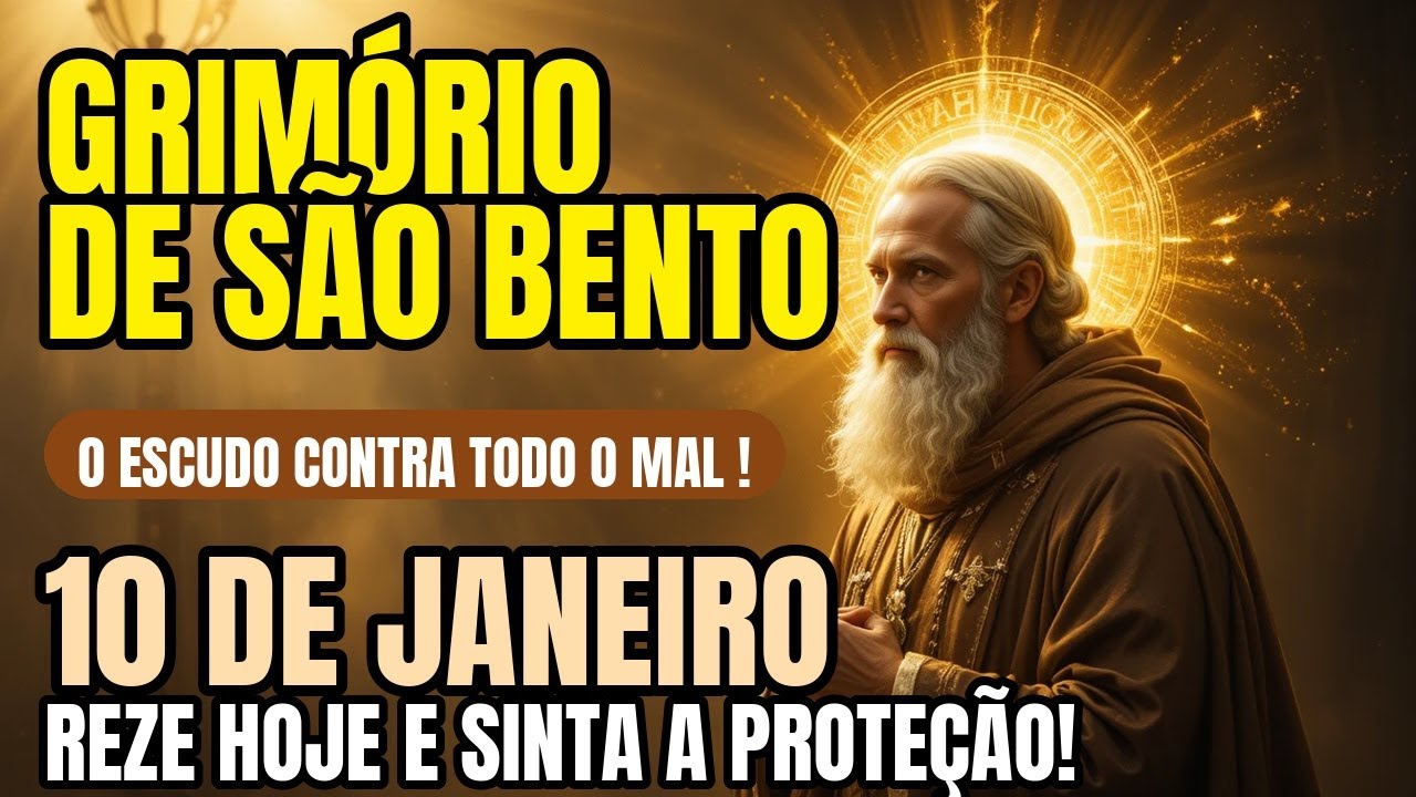 📿 Milagres Financeiros Estão Sendo Liberados pelas 12 Palavras de São Bento