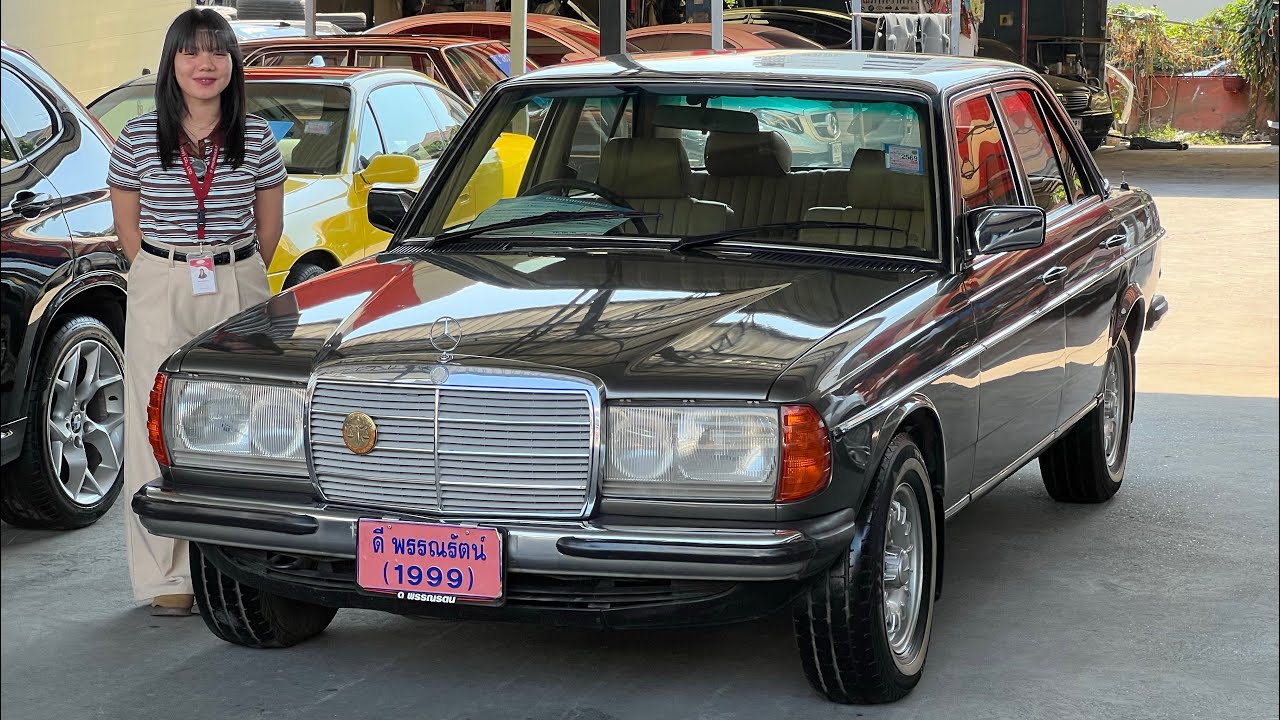 เครื่องดีเซลเดิม + ภายในเดิม + เกียร์ออโต้| Mercedes-Benz 300D A/T(W123) ปี 1989 | 081-519-8985