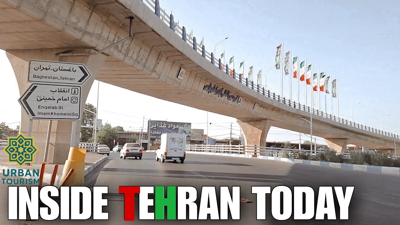 🇮🇷 Driving Through Tehran Streets | Real Daily Life in Iran