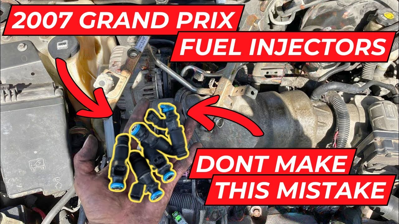 Pontiac Grand Prix Fuel Injector Replacement 3.8L 6 Cylinder (2004-2007)