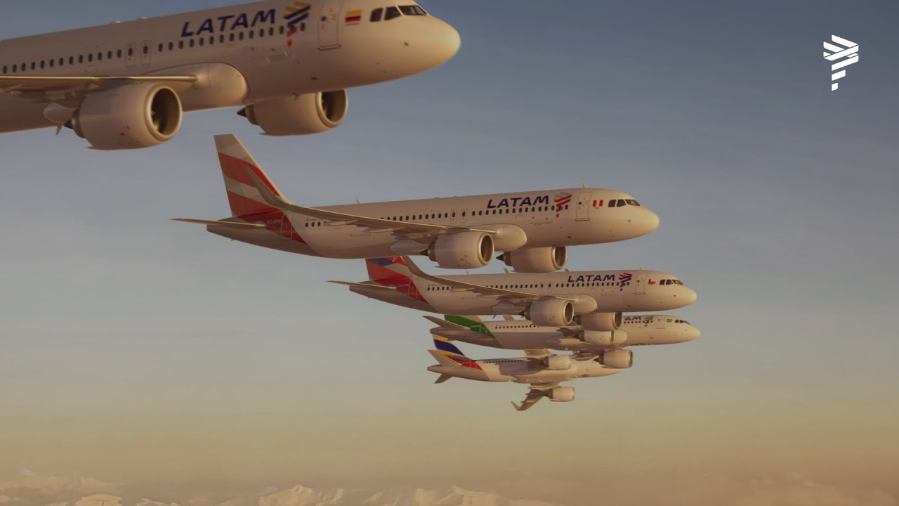 Vuela con LATAM y descubre el homenaje a las banderas de nuestra regi&oacute;n 🇵🇪🇧🇷🇨🇴✈️