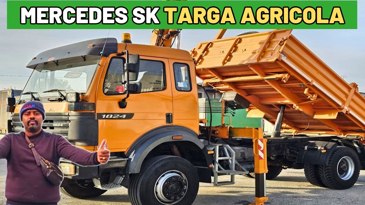 Camion Agricolo Mercedes-Benz 1824 - 4x4 - Cod.BRMC1016