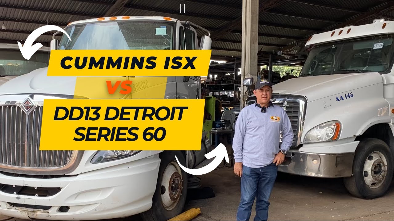 Cummins ISX  vs  DD13 Detroit Series 60🔥