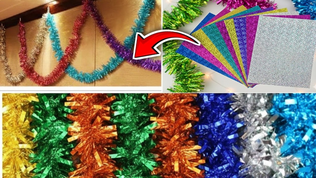 Reuse Waste Gift Wrappers for Party Decoration 🎉 | Easy Eco-Friendly Craft at Home