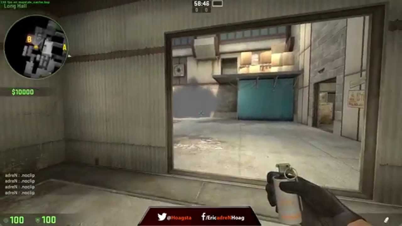 De_Cache Terrorist Side Smokes