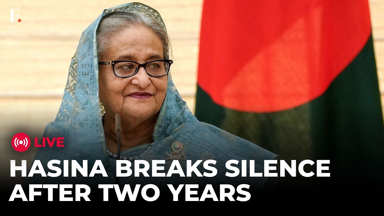 Sheikh Hasina LIVE | 'I Want to Go Back to Bangladesh': Hasina Addresses Media After 2 Years