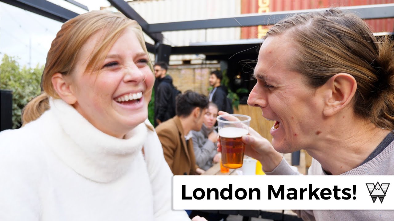 Our FAVORITE London weekend street markets! (Street Food, Crafts, and 2nd Hand Shops)
