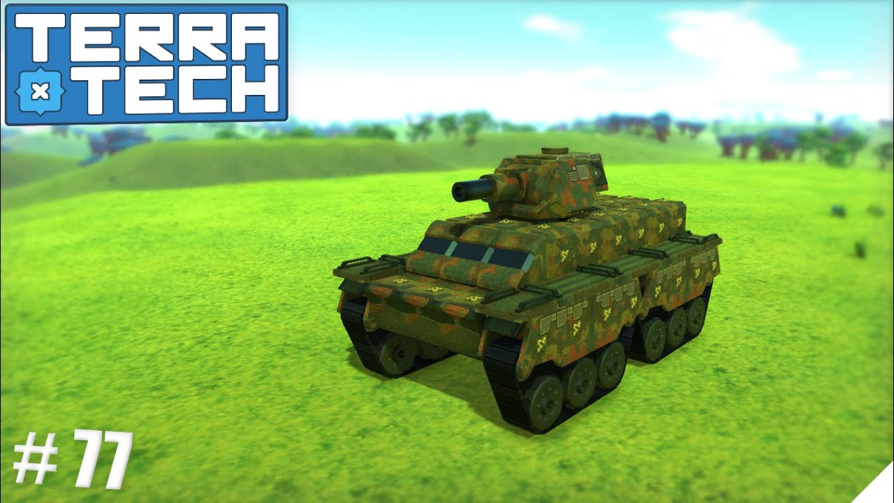 TerraTech прохождение серия-77 | Построил танк КВ-1