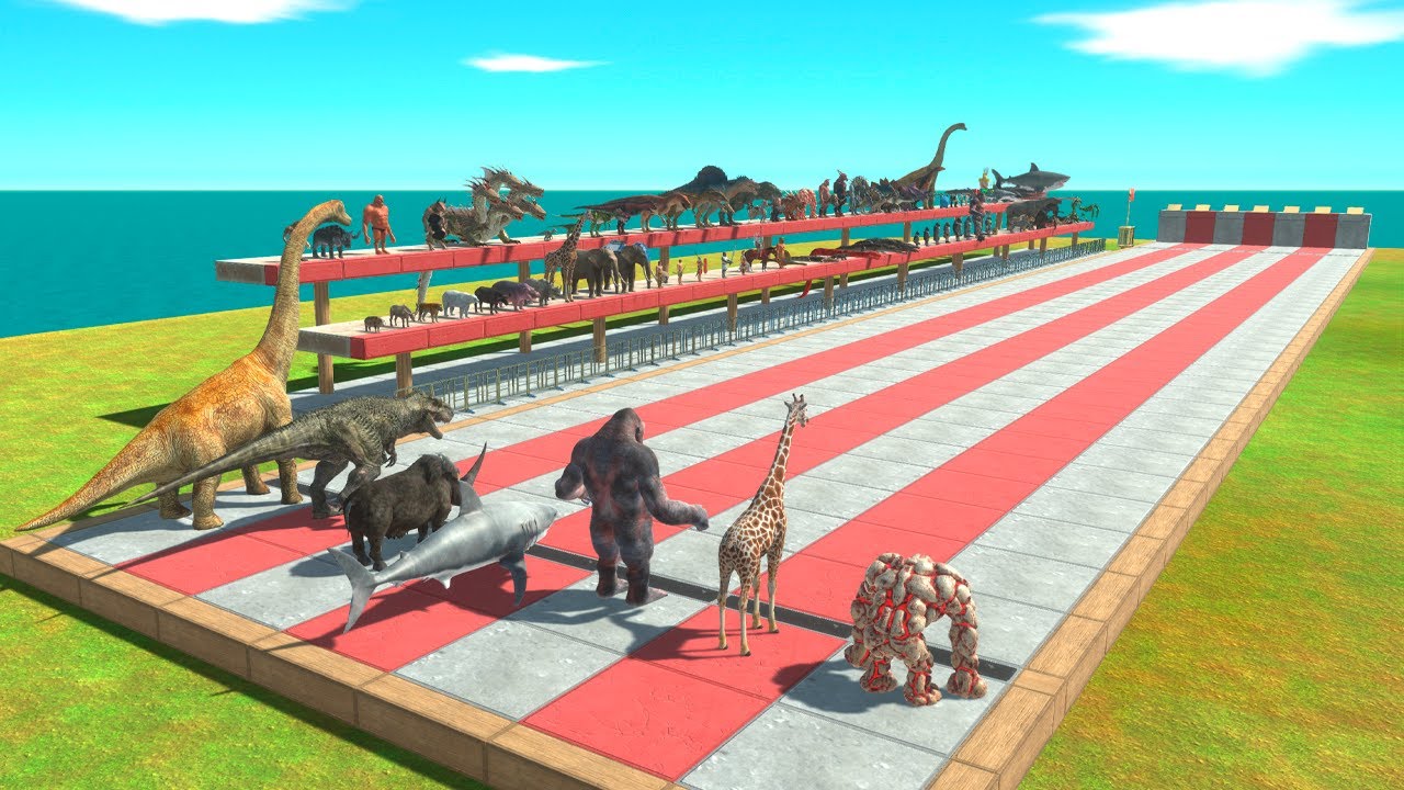 Racing Tournament - Animal Revolt Battle Simulator
