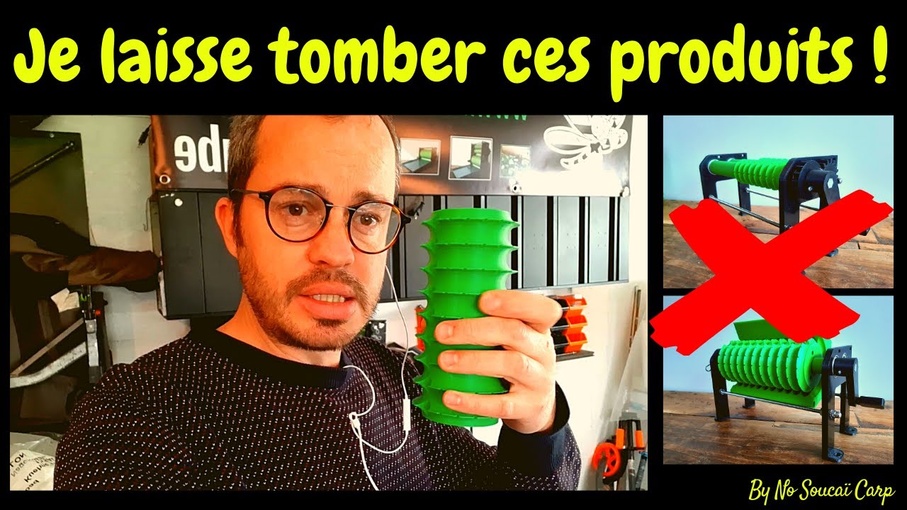 Je laisse tomber ces produits