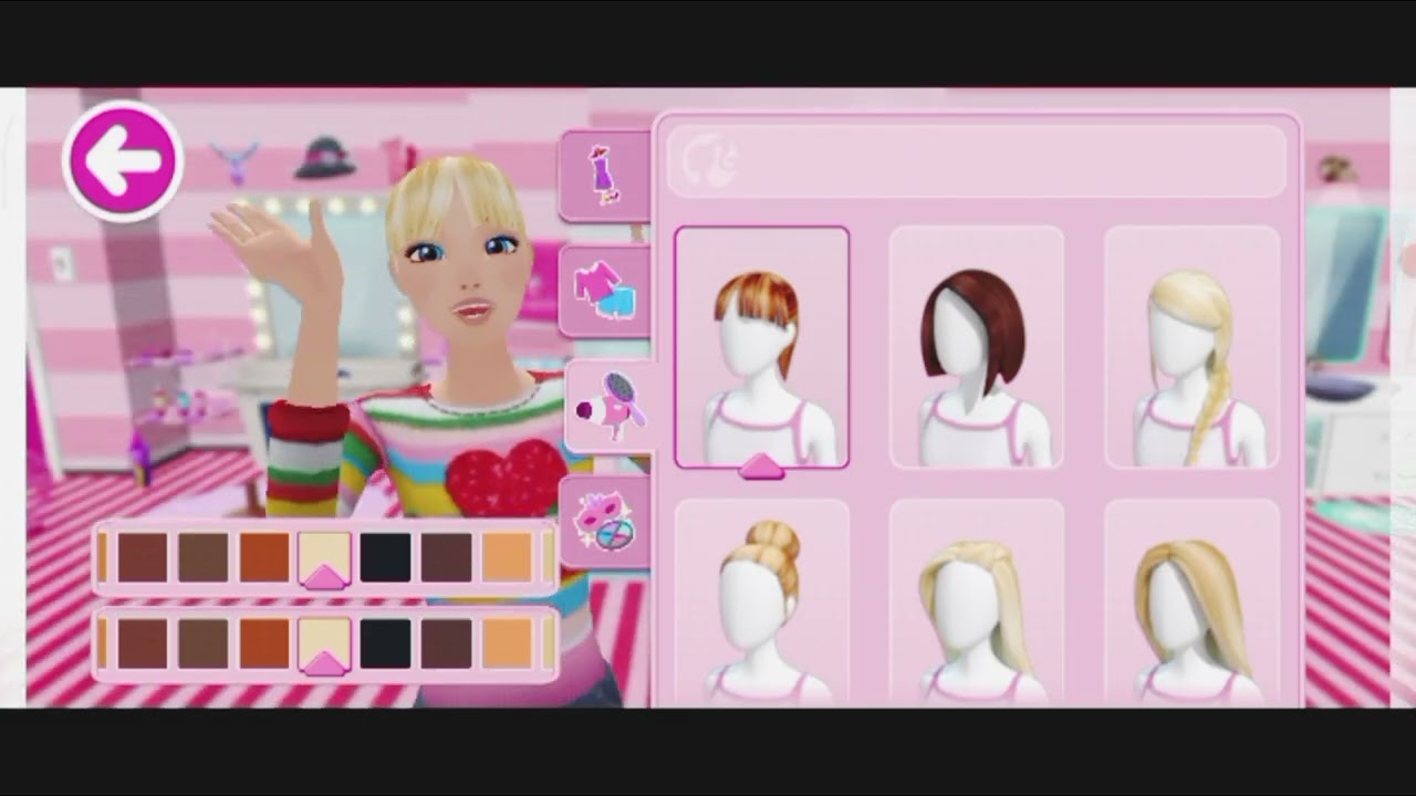 Barbie dream house adventure game new part by @wmbarbiesworld 