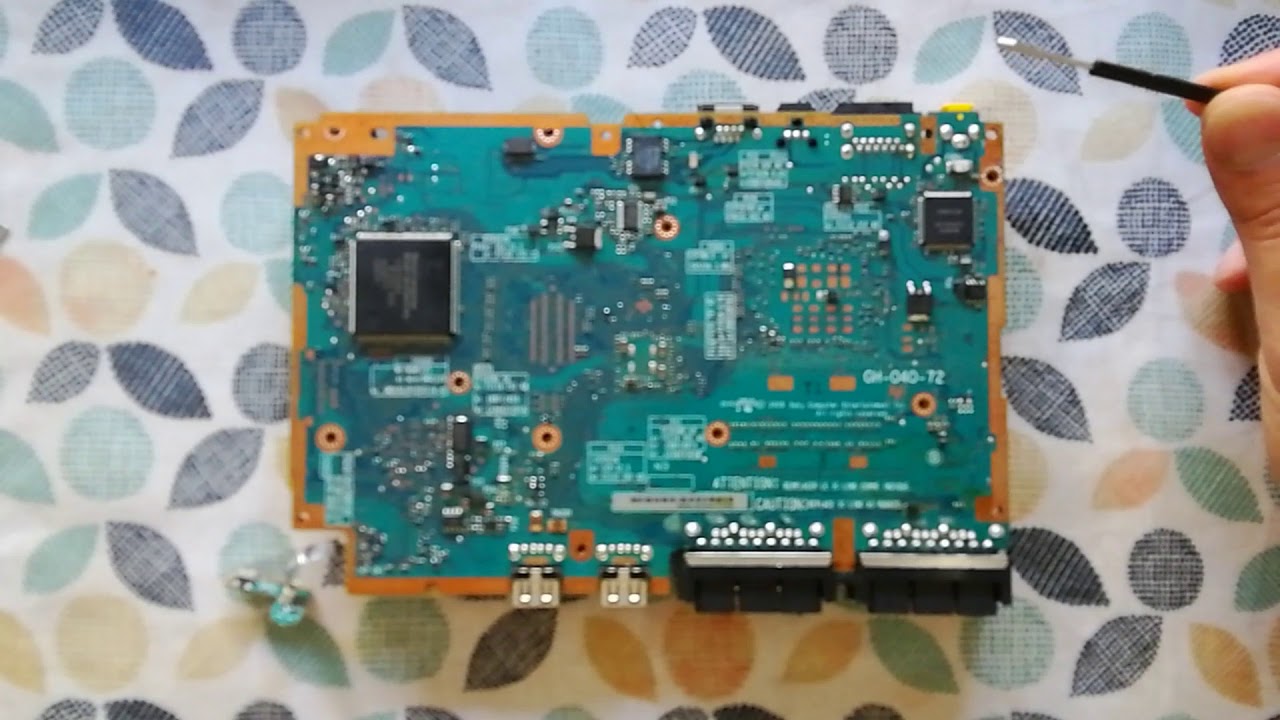 Ps2 slim power issue fix: power light goes green and back to red