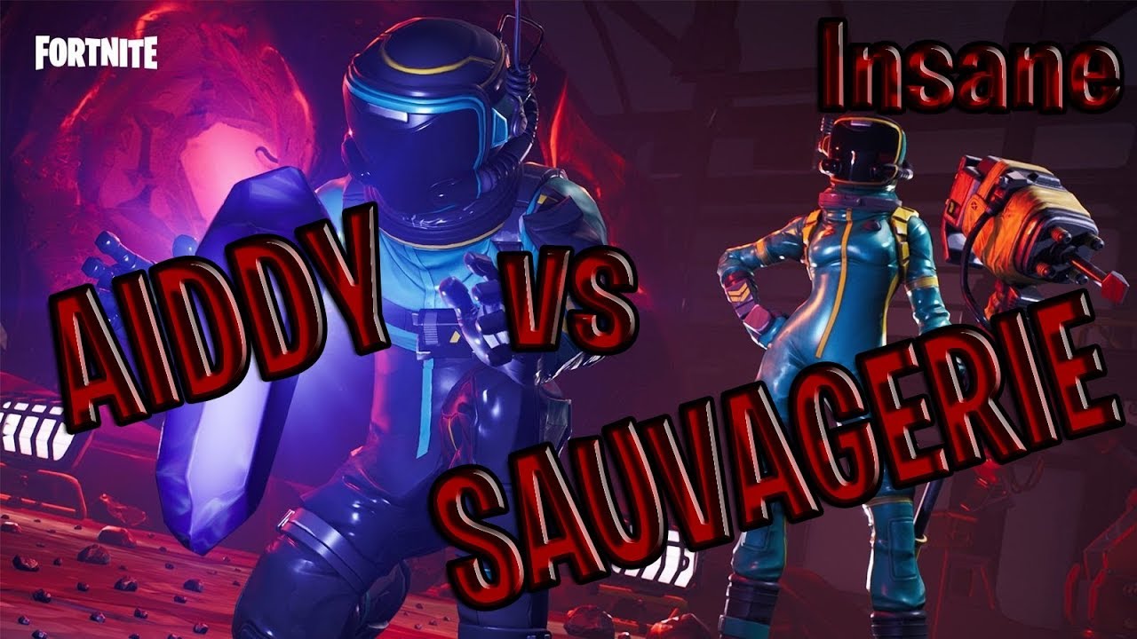 Aiddy vs Sauvagerie Insane Build Fight !