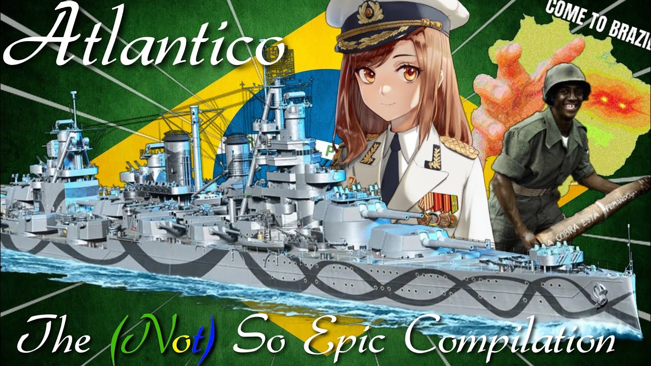 The (Not) So Epic Compilation Atlântico World of Warships Legends