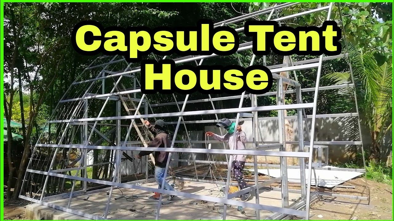 CAPSULE TENT HOUSE WITH AIR-CONDITIONED