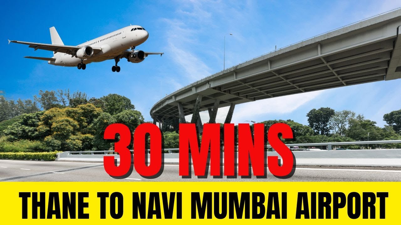 Thane to Navi Mumbai Airport in Minutes! CIDCO's ₹8000 Cr Elevated Corridor Plan 🔥