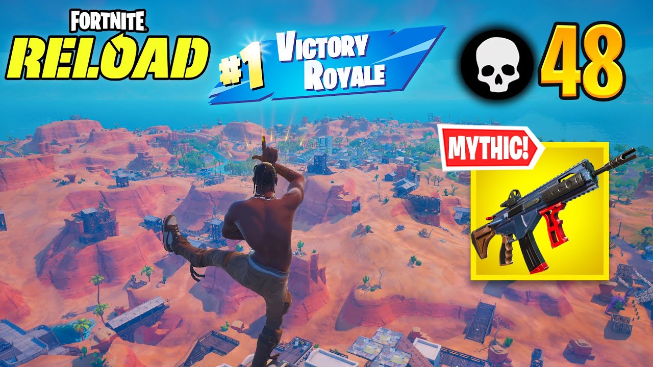 Fortnite Reload | High Kill Solo Wins Full Gameplay (Keyboard & Mouse)