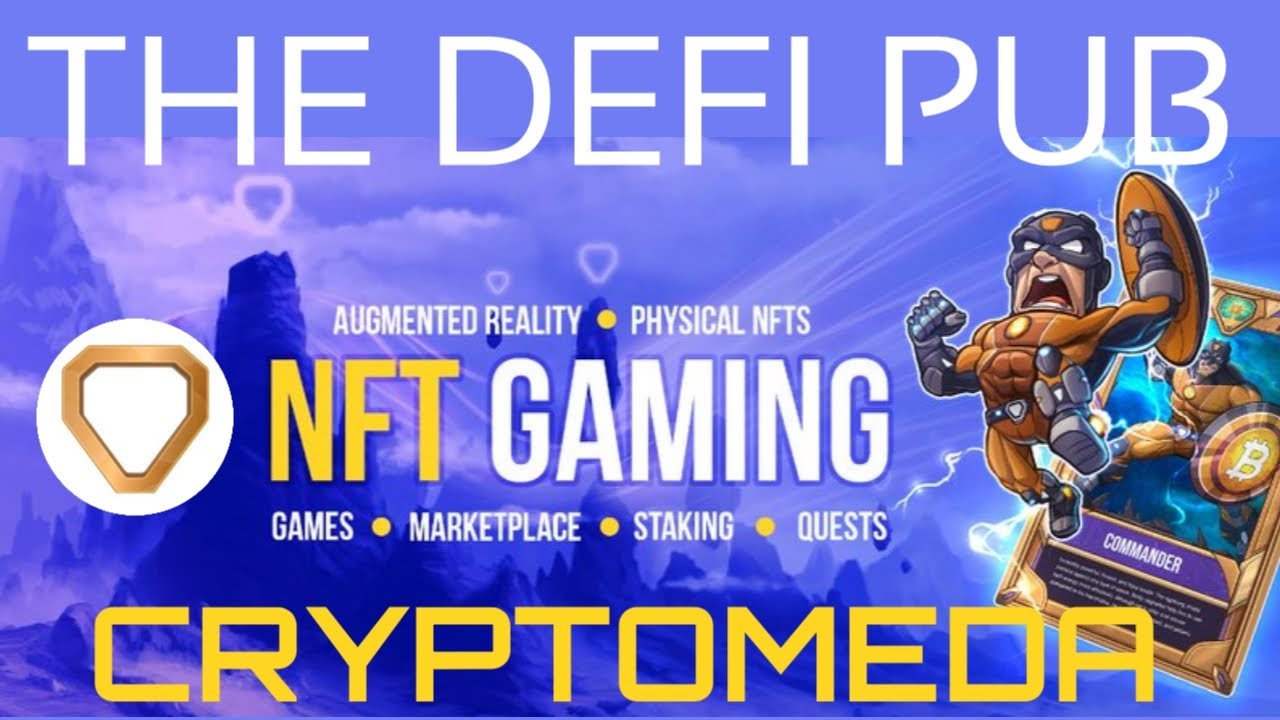 Cryptomeda | Rare Collectible NFT Card Collection $TECH