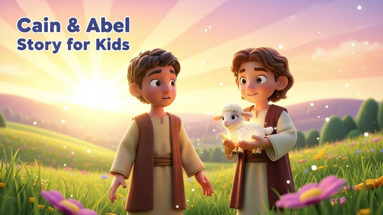 Cain & Abel Story in 3D Animation | First Brothers Bible Story for Kids
