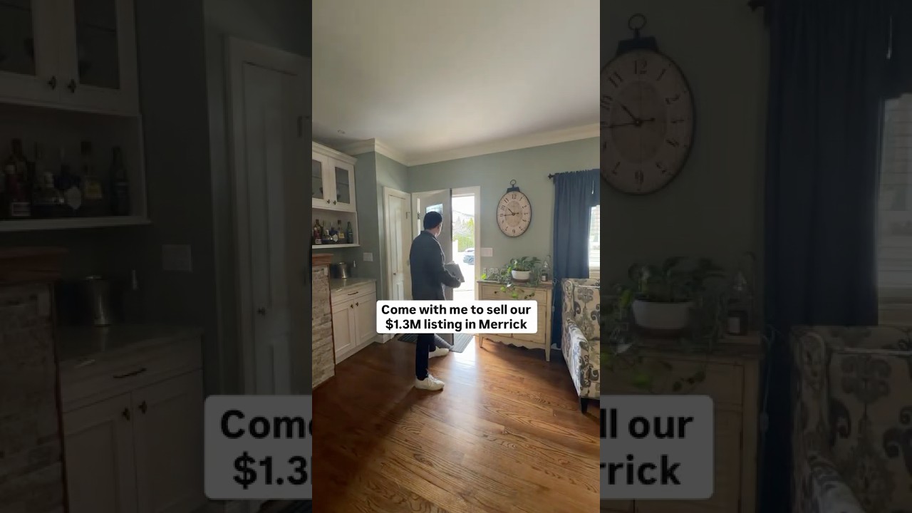 Come with us to sell our 1.3 million dollar listing in Merrick Ny