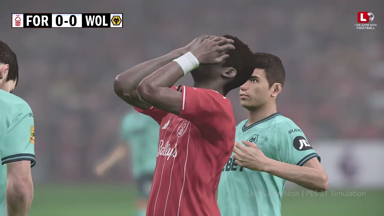 🔴LIVE: Nottingham Forest vs Wolves | Premier League 25/26 | Live Match Today | eFootball Gameplay